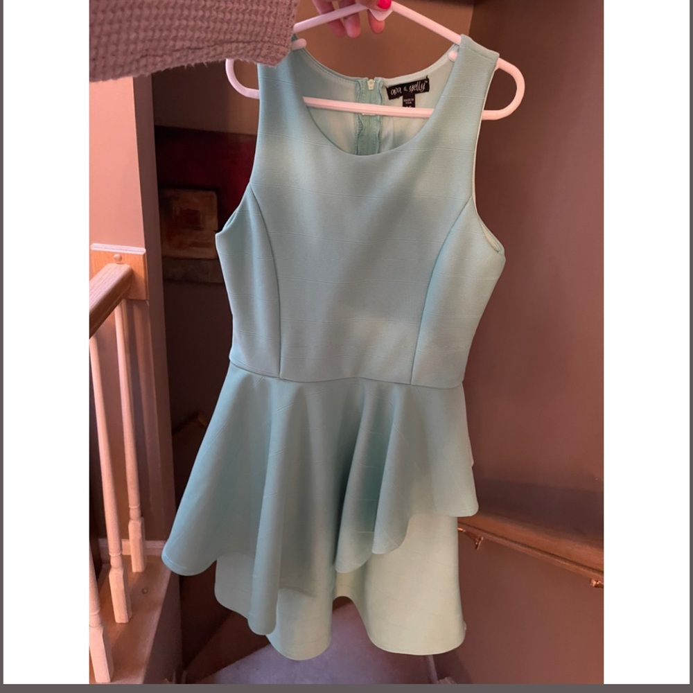 Ava & Yelly Turquoise dress- size 14